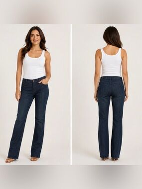 rag & bone Women's Straight Leg Jeans in Dark Indigo